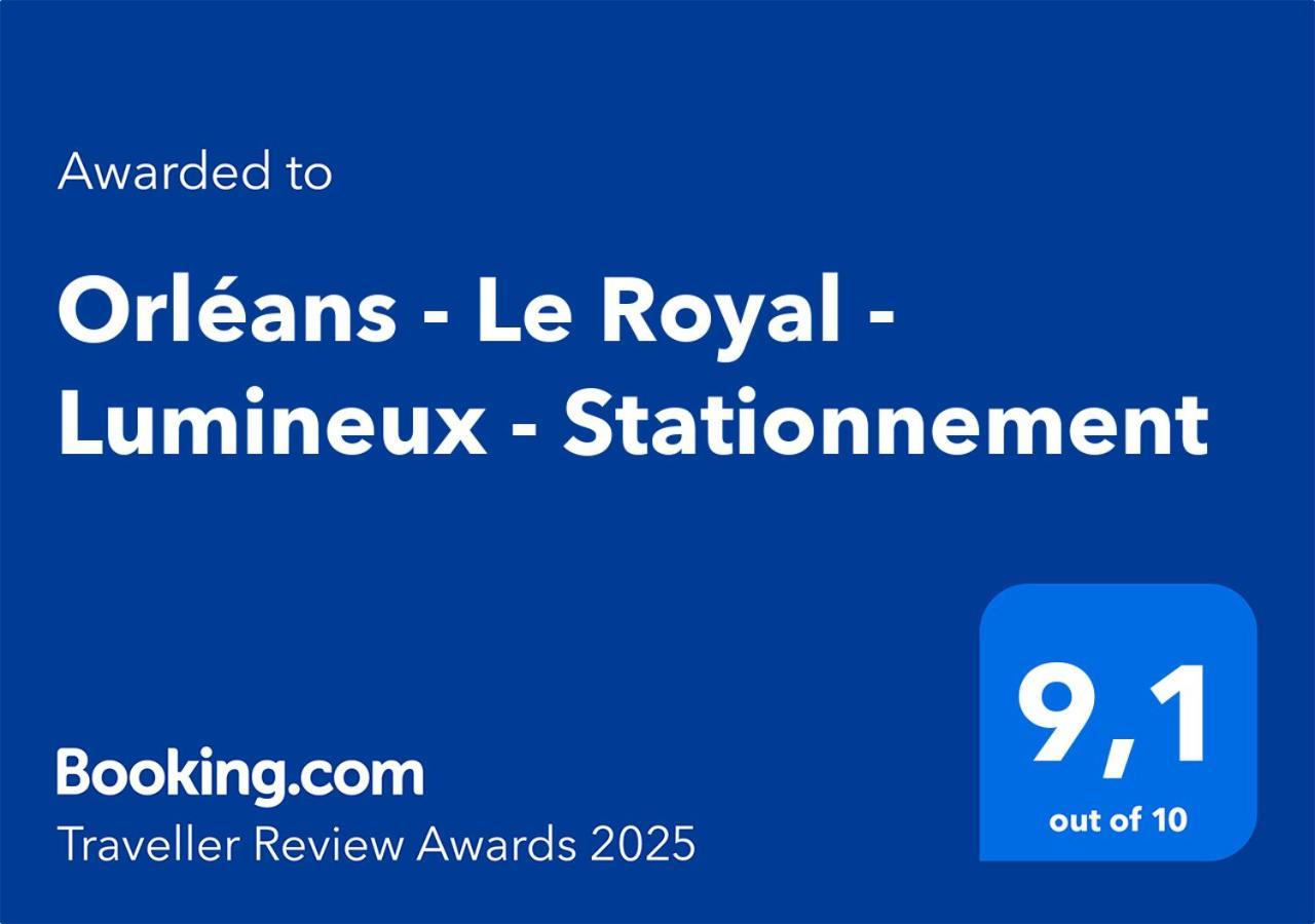 Ferienwohnung Orleans - Le Royal - Lumineux - Stationnement Exterior foto